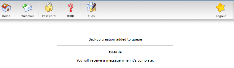 Backup và restore website sử dụng DirectAdmin