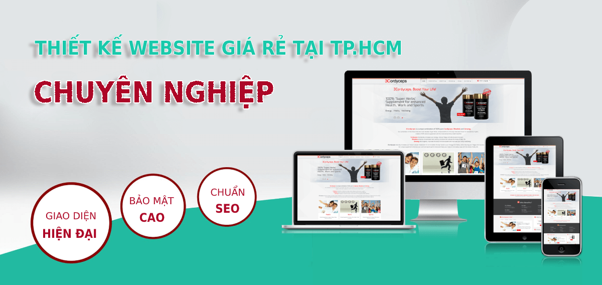 Công ty thiết kế website giá rẻ chuyên nghiệp tại TPHCM