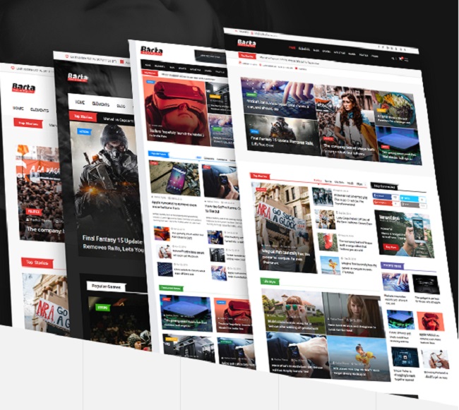Thiết kế website tin tức và tạp chí online