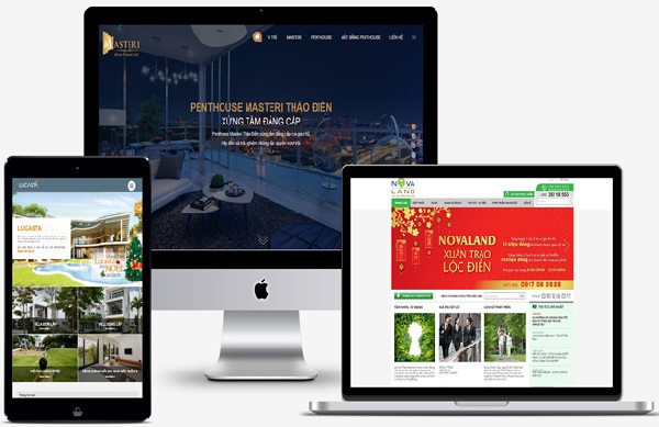 Website bất động sản đẹp